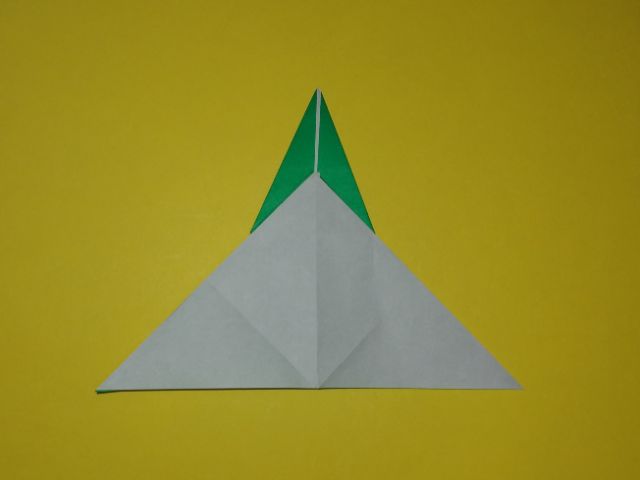 クジャクの折り方10-2